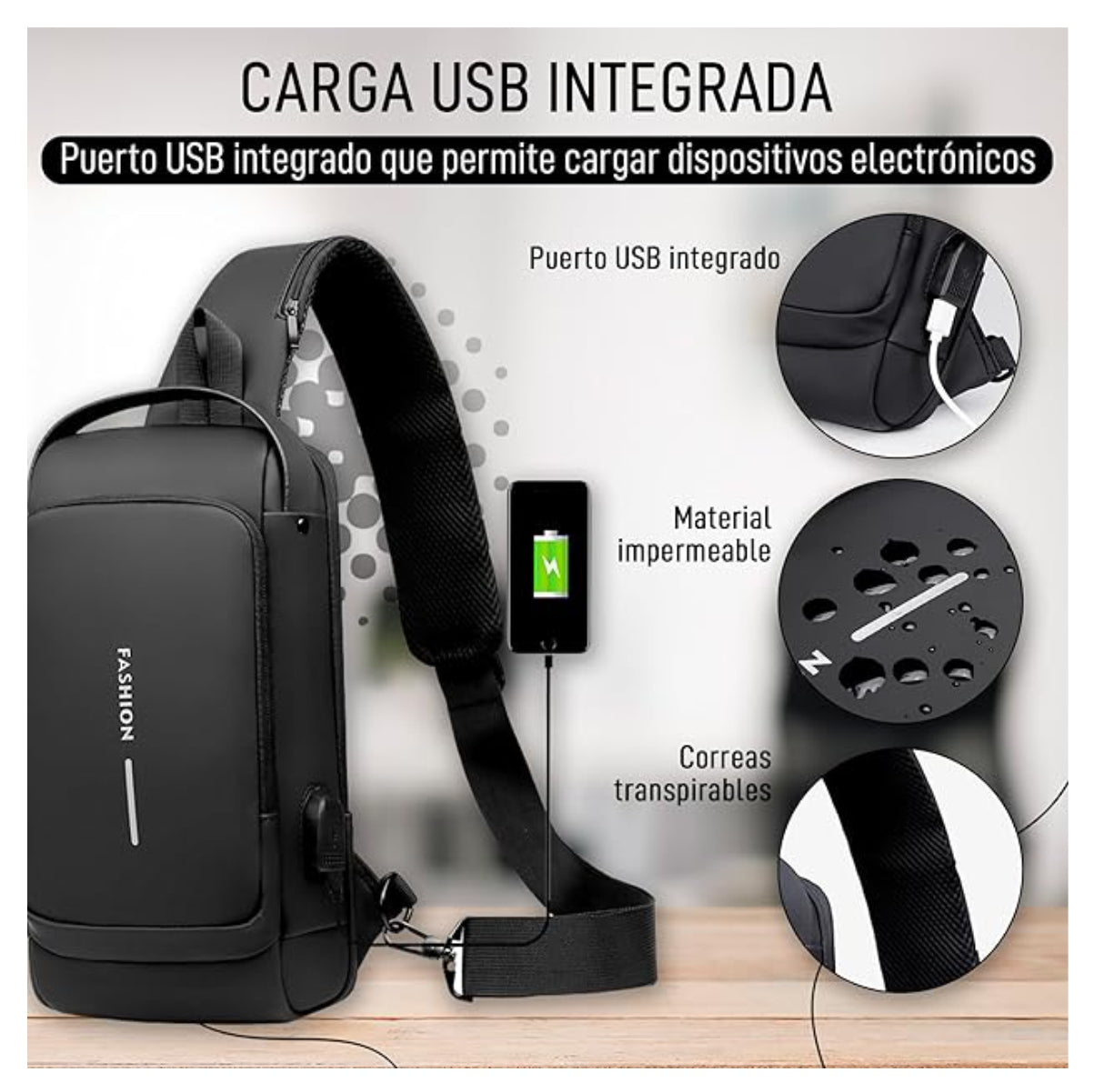 Combo Maleta Premium Antirrobo + Herramienta 5 en 1