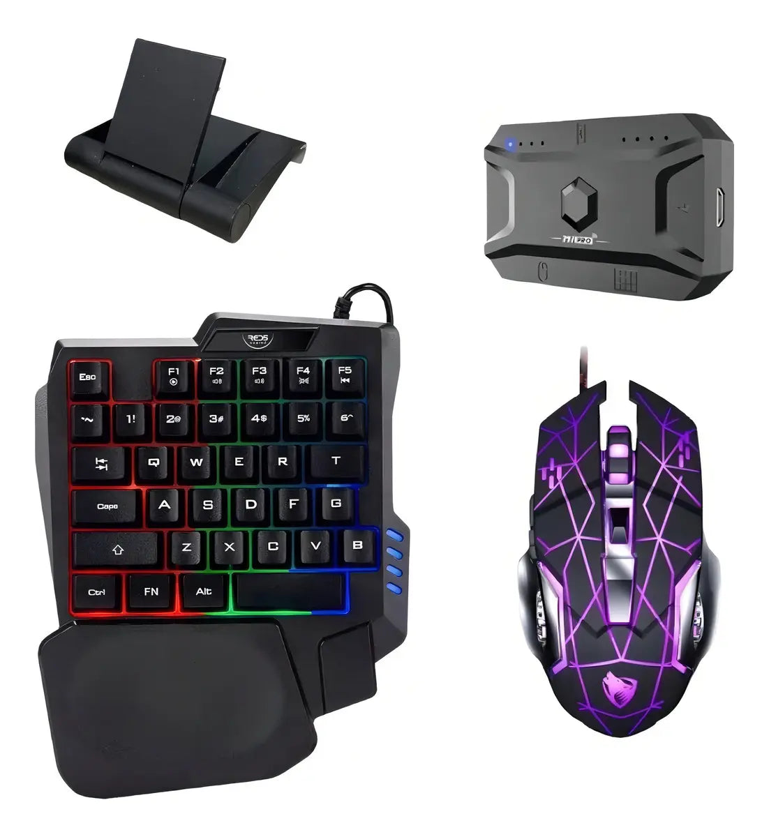 Kit Gamer Set 5 En 1 K170 K190 Android
