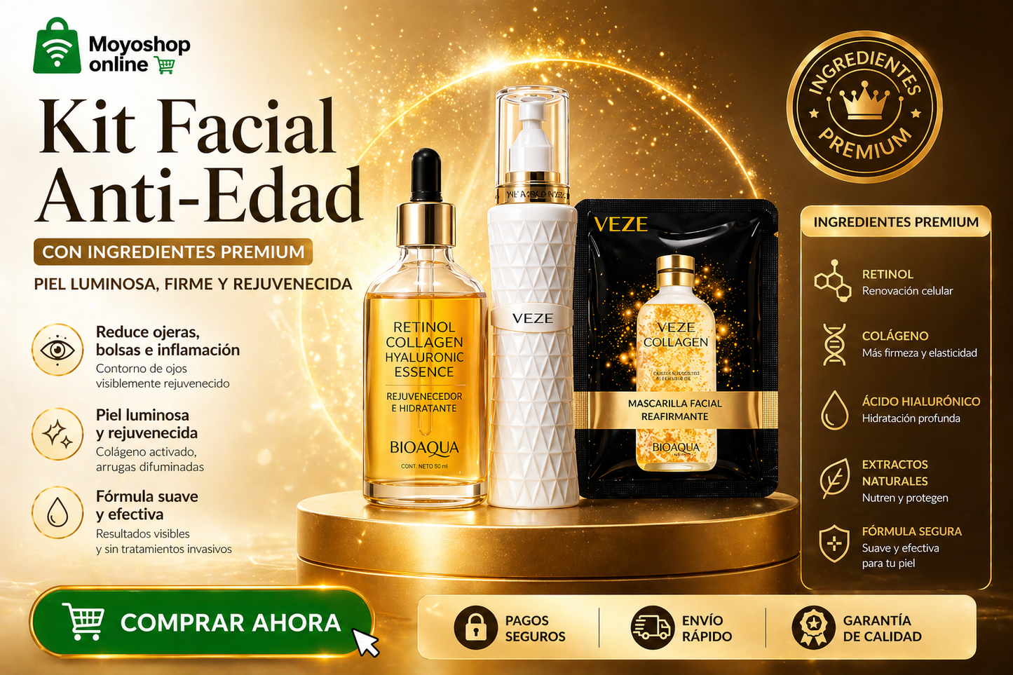 Lapiz Contorno + Ritual de Oro
